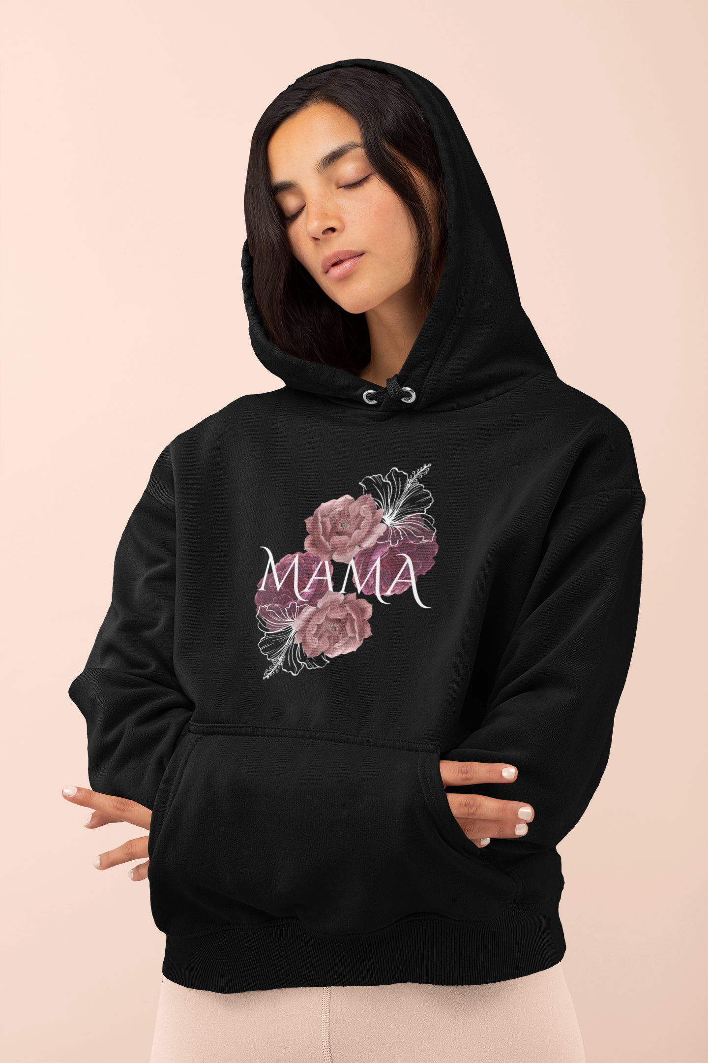 Floral Embrace Hoodie